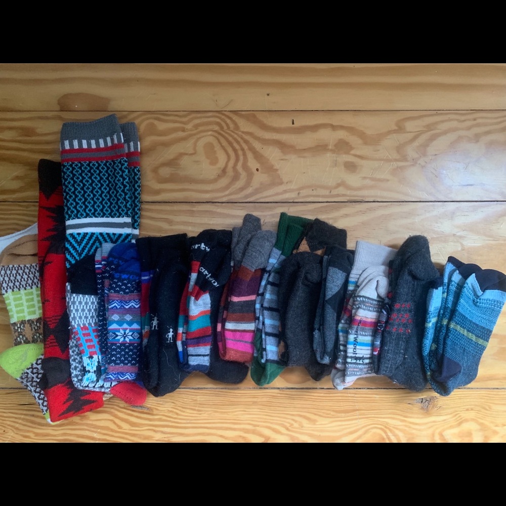 14 Pairs Smart Wool Socks